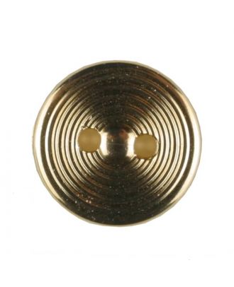 polyamide button with 2 holes - Size: 13mm - Color: gold plated - Art.No. 231628