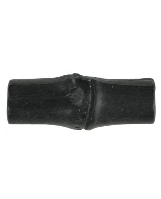 hölzerner Knebel mit Öse - Größe: 20mm - Farbe: schwarz - Art.Nr. 310981