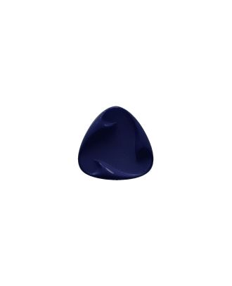 Polyamidknopf dreieckig mit Öse - Größe:  13mm - Farbe: dunkelblau - ArtNr.: 245006