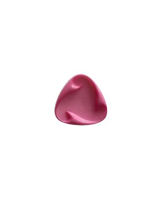 Polyamidknopf dreieckig mit Öse - Größe:  15mm - Farbe: pink - ArtNr.: 265047