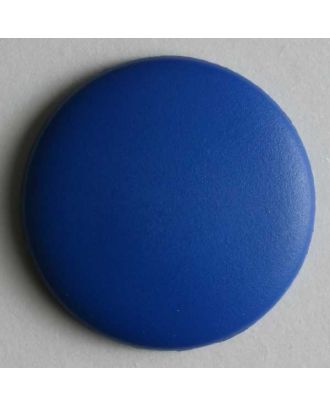 Modeknopf schlicht, glänzend - Größe: 20mm - Farbe: blau - Art.Nr. 230685