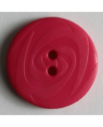 Modeknopf abwechselnd matt und glänzend, 2 Loch -  Größe: 19mm - Farbe: pink - Art.Nr. 221121