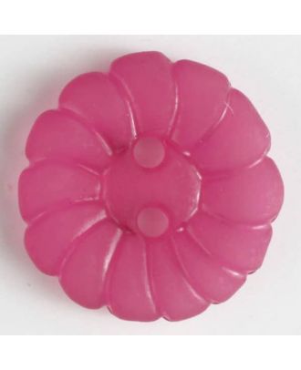 Modeknopf - Größe: 13mm - Farbe: pink - Art.-Nr.: 224507