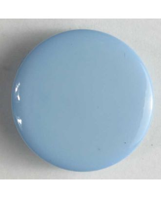 Modeknopf schlicht, glänzend -  Größe: 13mm - Farbe: blau - Art.Nr. 180193