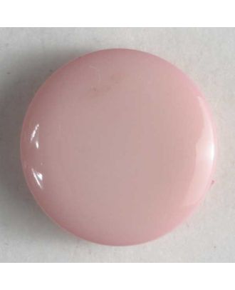 Modeknopf schlicht, glänzend - Größe: 13mm - Farbe: pink - Art.Nr. 180202