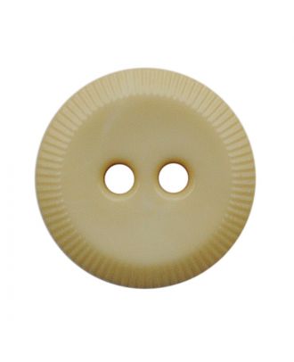 polyamide button round shape with 2 holes - Size: 13mm - Color: hellbeige - Art.No.: 228801