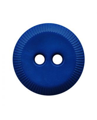 polyamide button round shape with 2 holes - Size: 13mm - Color: blau - Art.No.: 228805