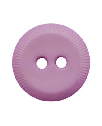 Polyamidknopf rund mit 2 Löchern - Größe:  13mm - Farbe: flieder - ArtNr.: 228807
