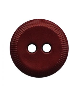 polyamide button round shape with 2 holes - Size: 13mm - Color: weinrot - Art.No.: 228817