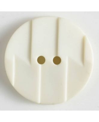 polyamide button 2 holes - Size: 19mm - Color: beige - Art.No. 265601