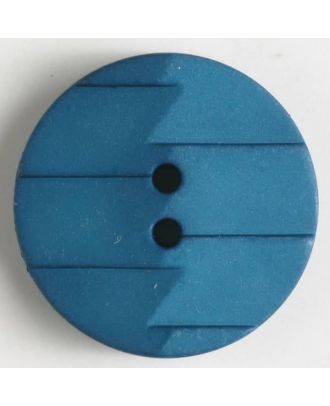 polyamide button 2 holes - Size: 19mm - Color: blue - Art.No. 265626