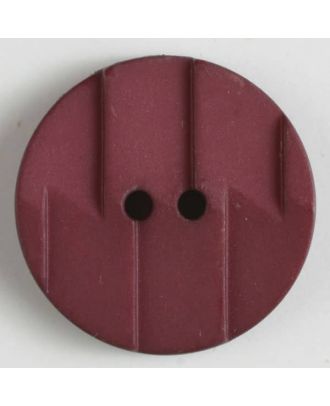 polyamide button 2 holes - Size: 19mm - Color: wine red - Art.No. 265608