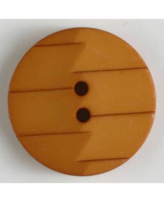 polyamide button 2 holes - Size: 19mm - Color: orange - Art.No. 265630