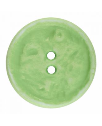 polyamide button round shape vintage look and 2 holes - Size: 28mm - Color: light green - Art.-Nr.: 376808