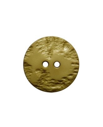Polyamidknopf, rund, mit Oberflächenstruktur und 2 Löchern - Größe:  23mm - Farbe: beige - ArtNr.: 343108
