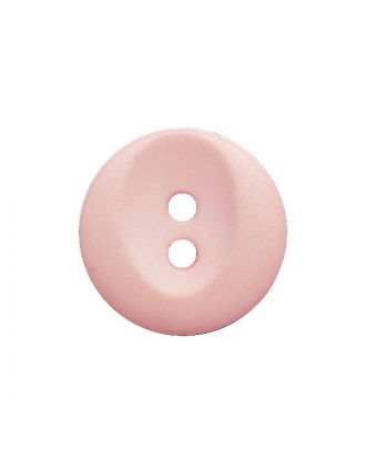 Polyamidknopf rund mit 2 Löchern - Größe:  13mm - Farbe: rosa - ArtNr.: 222065