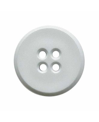 Polyamidknopf rund mit 2 Löchern - Größe:  18mm - Farbe: grau - ArtNr.: 312105