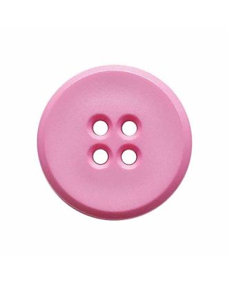 Polyamidknopf rund mit 2 Löchern - Größe:  18mm - Farbe: pink - ArtNr.: 312110