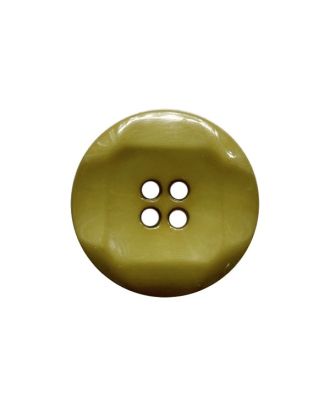 Polyamidknopf, rund, glänzend, mit 4 Löchern - Größe:  23mm - Farbe: beige - ArtNr.: 343100