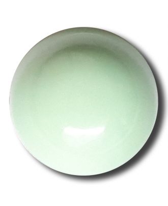 glänzende konvexe Halbkugel mit Öse  - Größe: 18mm - Farbe: mintgrün / grün - Art.Nr. 242844