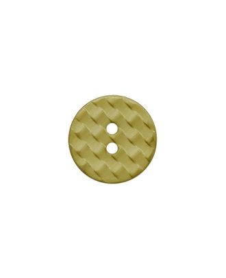 Polyamidknopf rund mit 2 Löchern - Größe:  13mm - Farbe: hellgrün - ArtNr.: 224032