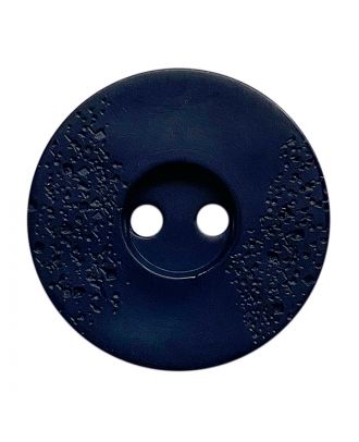 polyamide button round shape with fine structure and 2 holes - Size: 15mm - Color: dunkelblau - Art.No.: 268803