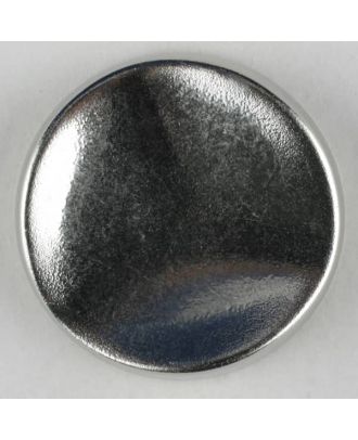 polyamide button with shank - Size: 23mm - Color: dull silver - Art.-Nr.: 310888