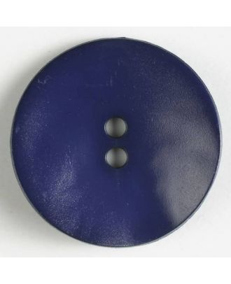 Kunststoffknopf, schlicht, mattglänzend, 2 Loch -  Größe: 40mm - Farbe: lila - Art.Nr. 407505