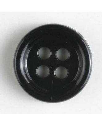 Modeknopf - Größe: 11mm - Farbe: schwarz - Art.-Nr.: 181272