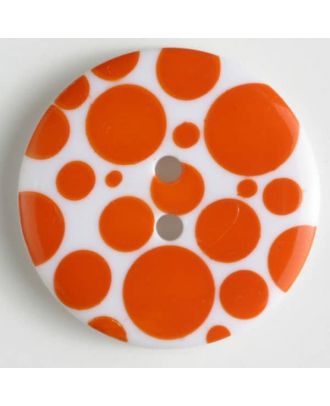 Modeknopf - Größe: 20mm - Farbe: orange - Art.-Nr.: 310659