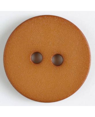 Polyamidknopf schlicht mit angerauter Oberfläche mit 2 Löchern - Größe: 30mm - Farbe: beige - Art.Nr. 347602