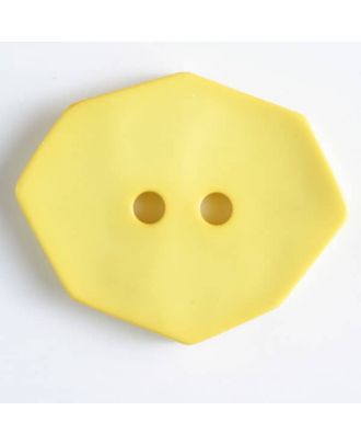 polyamide button 2 holes - Size: 50mm - Color: yellow - Art.No. 450159