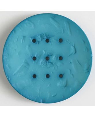 polyamide button with  9 holes - Size: 60mm - Color: green - Art.No. 410199