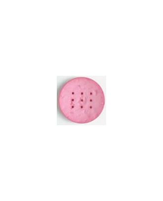 Polyamidknopf zum Selbstgestalten, rund, mit 9 Löchern zur Individualisierung mit Garn - Größe: 60mm - Farbe: pink - Art.Nr. 410191
