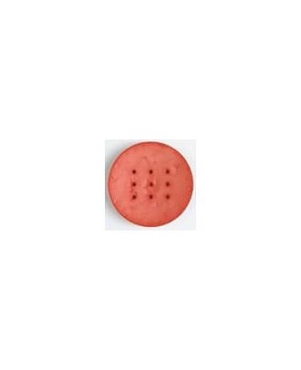Polyamidknopf zum Selbstgestalten, rund, mit 9 Löchern zur Individualisierung mit Garn - Größe: 60mm - Farbe: rot - Art.Nr. 410192