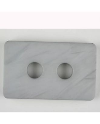 polyamide button, 2 holes - Size: 40mm - Color: grey - Art.-Nr.: 403700