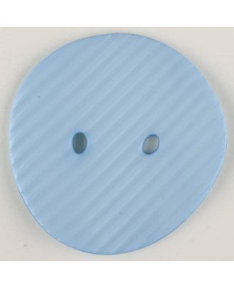 polyamide button, 2 holes - Size: 34mm - Color: blue - Art.-Nr.: 373734