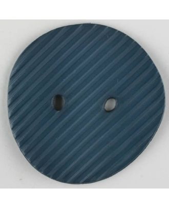 polyamide button, 2 holes - Size: 34mm - Color: blue - Art.-Nr.: 373736