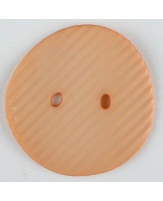 polyamide button, 2 holes - Size: 34mm - Color: orange - Art.-Nr.: 373746