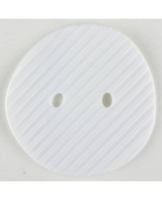 polyamide button, 2 holes - Size: 25mm - Color: white - Art.-Nr.: 310885