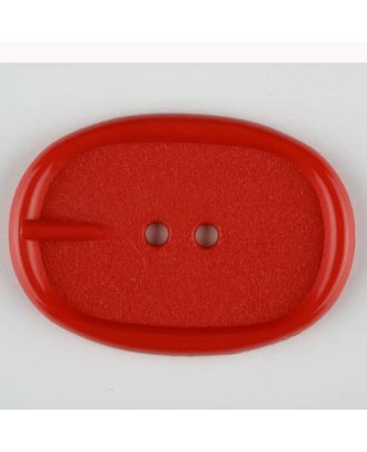 polyamide button, 2 holes - Size: 35mm - Color: red - Art.-Nr.: 373714