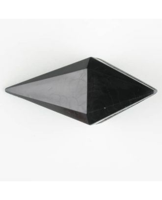 Polyamidknopf, Knebel mit Kanalöse - Größe: 42mm - Farbe: schwarz - Art.Nr. 420077