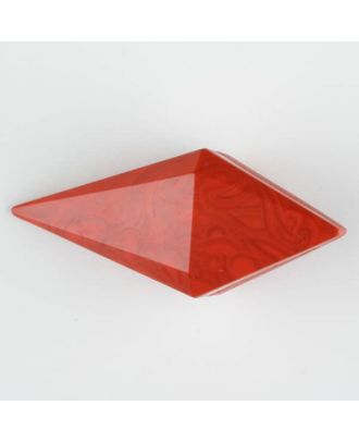 Polyamidknopf, Knebel mit Kanalöse - Größe: 20mm - Farbe: rot - Art.Nr. 334706