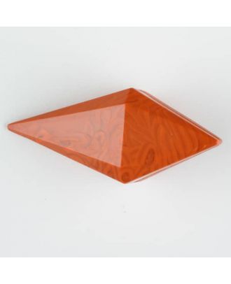 Polyamidknopf, Knebel mit Kanalöse - Größe: 20mm - Farbe: orange - Art.Nr. 334709