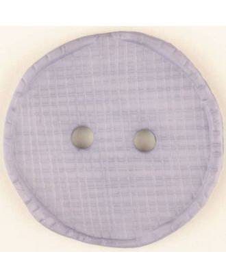 polyamide button, round, 2 holes - Size: 23mm - Color: lilac - Art.No. 315761