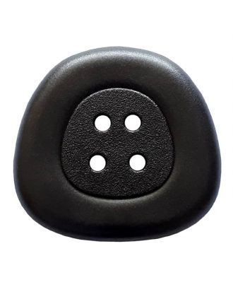 polyamidbutton  4-hole trapezoid - Size: 32mm - Color: black - Art.No. 370846