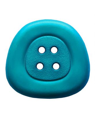 polyamidbutton  4-hole trapezoid - Size: 32mm - Color: royal blue - Art.No. 373820