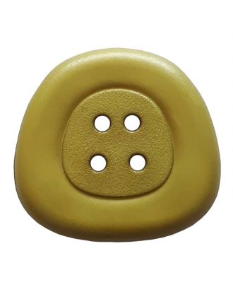 polyamidbutton  4-hole trapezoid - Size: 32mm - Color: green - Art.No. 373822