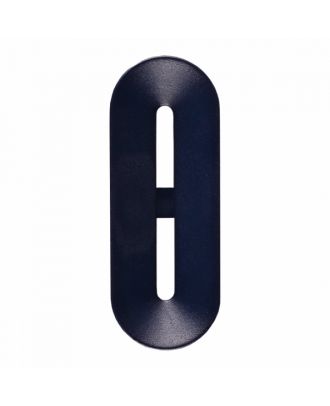 Polyamidknopf Knebelform 2 Löcher - Größe: 40mm - Farbe: marine blau - Art.-Nr.: 406805