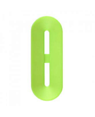 polyamide button toggle-shaped with 2 holes - Size: 40mm - Color: light green - Art.-Nr.: 406807